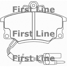 FBP1053 FIRST LINE Комплект тормозных колодок, дисковый тормоз