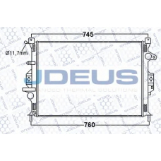 012M31 JDEUS Радиатор, охлаждение двигателя