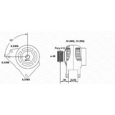 943355003010 MAGNETI MARELLI Генератор