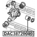 DAC38720040 FEBEST Подшипник ступицы колеса