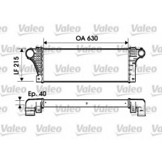 817941 VALEO Интеркулер