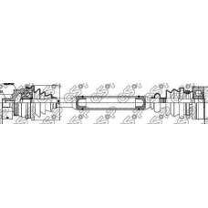 203002 GSP Приводной вал