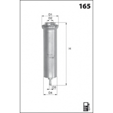 ELG5301 MECAFILTER Топливный фильтр