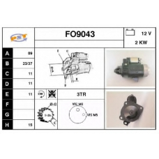 FO9043 SNRA Стартер