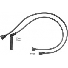 ZEF832 BERU Комплект проводов зажигания