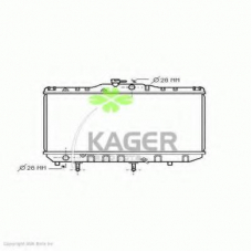 31-2034 KAGER Радиатор, охлаждение двигателя