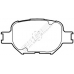 FBP3397 FIRST LINE Комплект тормозных колодок, дисковый тормоз