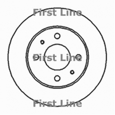 FBD1064 FIRST LINE Тормозной диск