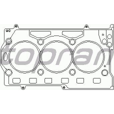 111 136 TOPRAN Прокладка, головка цилиндра