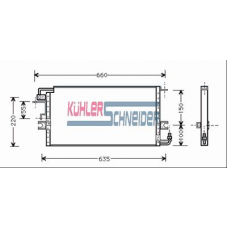 3226701 KUHLER SCHNEIDER Конденсатор, кондиционер