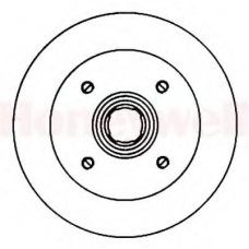 561399B BENDIX Тормозной диск