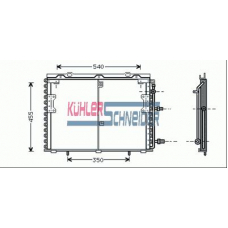 0329201 KUHLER SCHNEIDER Конденсатор, кондиционер