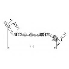 1 987 476 197 BOSCH Тормозной шланг