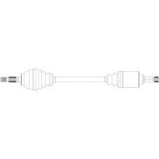 TA3041 General Ricambi Приводной вал