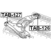 TAB-127 FEBEST Подвеска, рычаг независимой подвески колеса