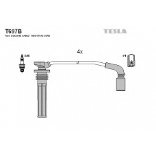 T697B TESLA Комплект проводов зажигания