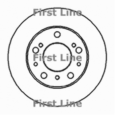 FBD169 FIRST LINE Тормозной диск