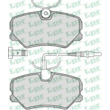 05P293 LPR Комплект тормозных колодок, дисковый тормоз