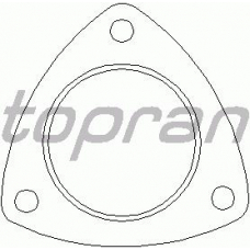 201 741 TOPRAN Прокладка, труба выхлопного газа