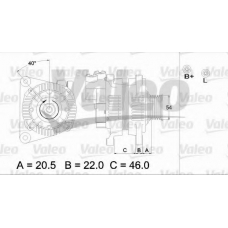 437210 VALEO Генератор