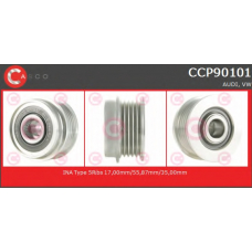 CCP90101 CASCO Ременный шкив, генератор