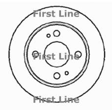 FBD079 FIRST LINE Тормозной диск