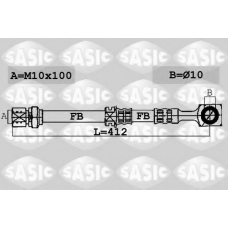 6606043 SASIC Тормозной шланг