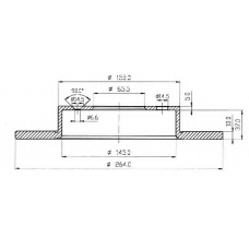 BDC4816 QUINTON HAZELL Тормозной диск