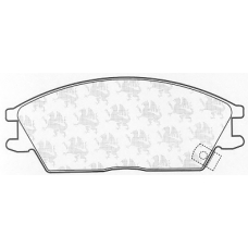 BP552 QH Benelux Комплект тормозных колодок, дисковый тормоз