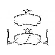 20236 182  1 5 T424 TEXTAR Колодки тормозные