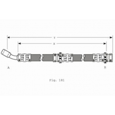 9004198 GIRLING Тормозной шланг