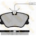 PA532 BRAKE ENGINEERING Комплект тормозных колодок, дисковый тормоз