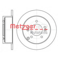 6766.00 METZGER Тормозной диск