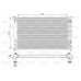 735093 VALEO Радиатор, охлаждение двигателя