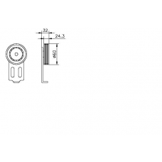 TKR 9136 TIMKEN Натяжной ролик, ремень грм