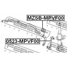 0523-MPVF00 FEBEST Тяга / стойка, стабилизатор