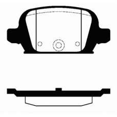 1501223630 S.b.s. Комплект тормозных колодок, дисковый тормоз