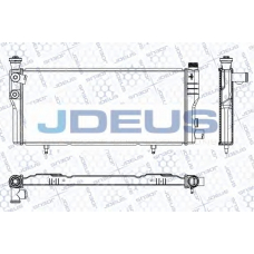 RA0210211 JDEUS Радиатор, охлаждение двигателя