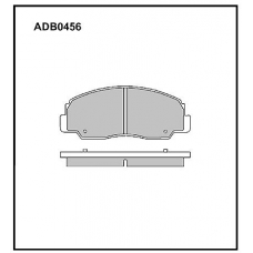 ADB0456 Allied Nippon Тормозные колодки