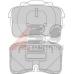 36813 ABS Комплект тормозных колодок, дисковый тормоз