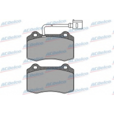 AC899181D AC Delco Комплект тормозных колодок, дисковый тормоз