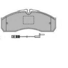 ADB21735 COMLINE Комплект тормозных колодок, дисковый тормоз
