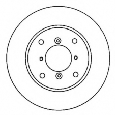 561650BC BENDIX Тормозной диск
