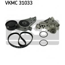 VKMC 31033 SKF Водяной насос + комплект ручейковых ремней