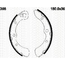 8100 41398 TRIDON Brake shoes