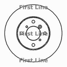 FBD1217 FIRST LINE Тормозной диск