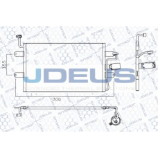 725M18 JDEUS Конденсатор, кондиционер