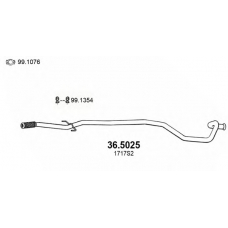 36.5025 ASSO Труба выхлопного газа