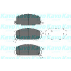 KBP-9041 KAVO PARTS Комплект тормозных колодок, дисковый тормоз