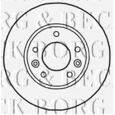 BBD4774 BORG & BECK Тормозной диск